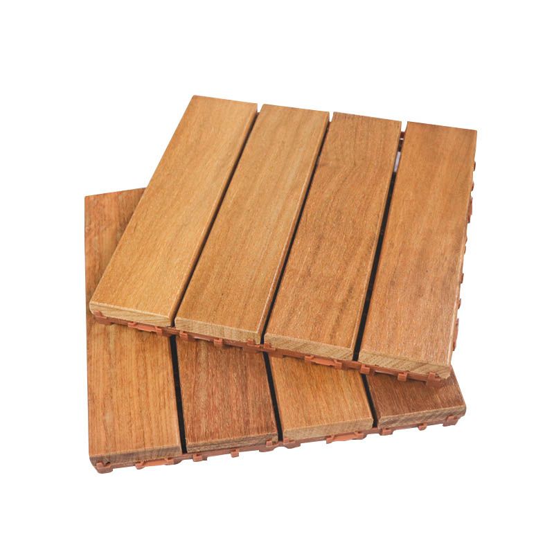 Classical Water Resistant Decking Tiles Interlocking Composite Floor Tiles