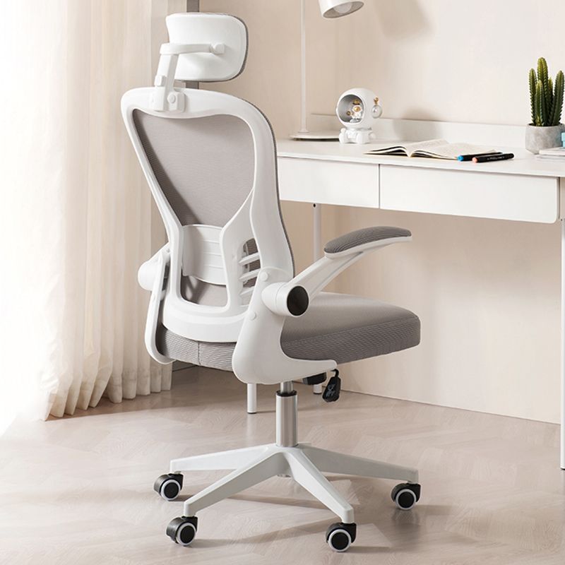 Modern Office Chair Adjustable Seat Height Swivel Chair with Breathable Back