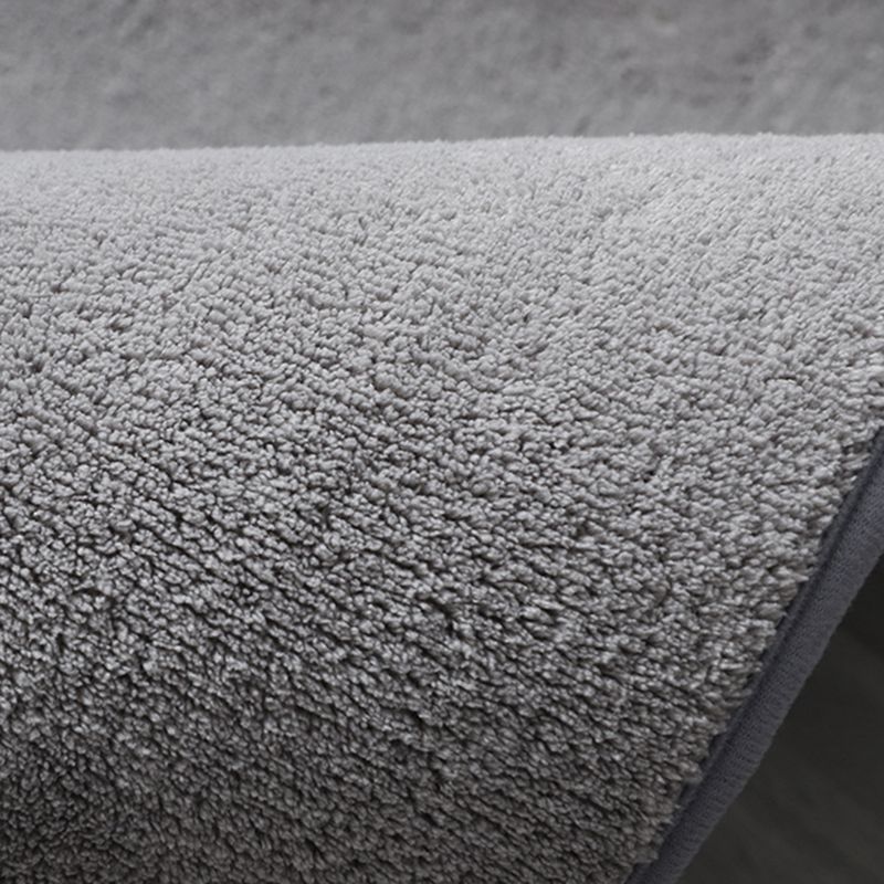 Trendy Solid Shag Rug Polyester Indoor Carpet Pet Friendly Area Carpet for Home Decoration