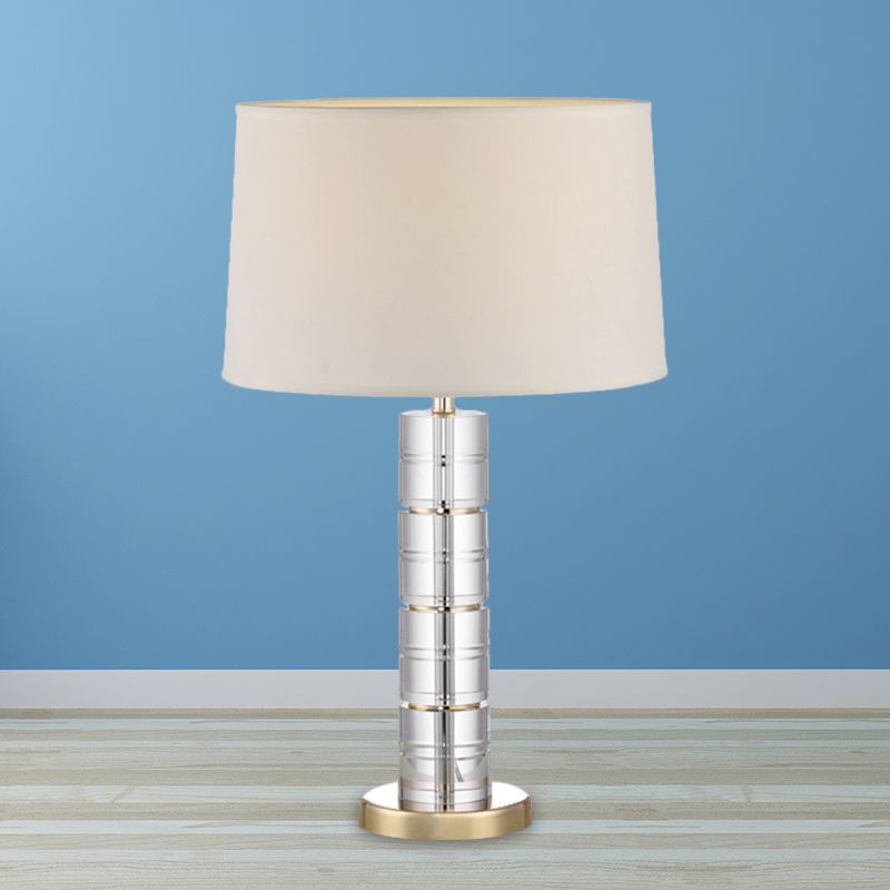 1 lampe de chevet de tissu de tête