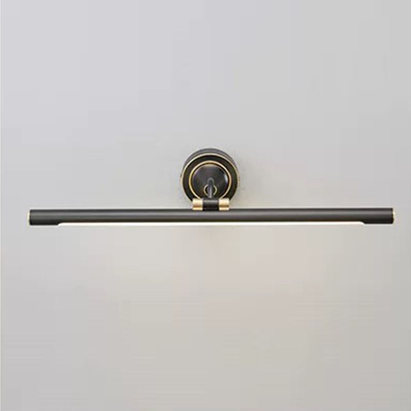 Postmoderne stijl lineaire vorm muur sconce metaal 1 licht sconce licht voor badkamer