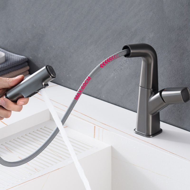 Vessel Sink Faucet Modern Style Swivel Spout Faucet for Bathroom
