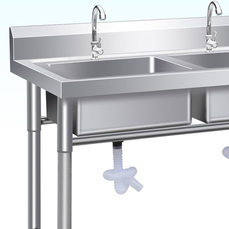 Contemporary Style Kitchen Sink All-in-one Stainless Steel Kitchen Sink