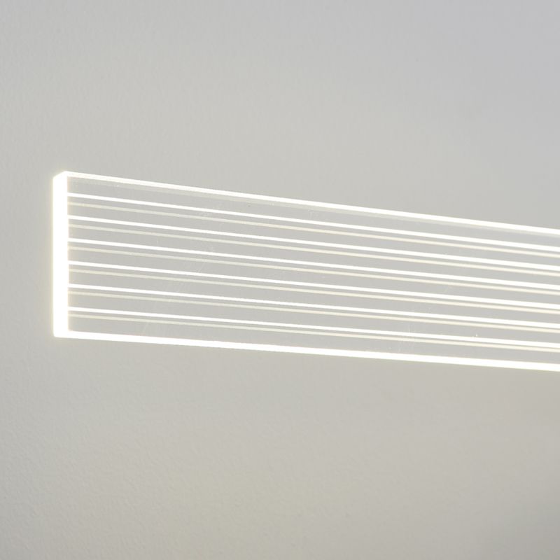 Luci da parete rettangolo di vanità lampada da muro moderno Lumo Vanity Acrilic Light
