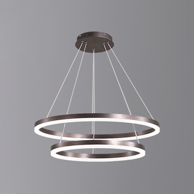 Round Shape Pendant Chandeliers Modern Metal Chandelier Lighting Fixtures