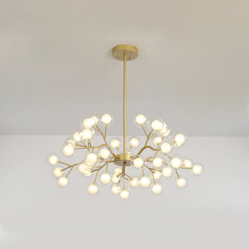 Chandelier de lustre en métal moderne en forme de branche LED ARRIMME LEMPORT