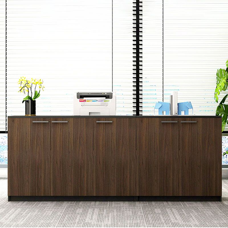 Modern Engineered Wood File Cabinet with Drawers for Home Office