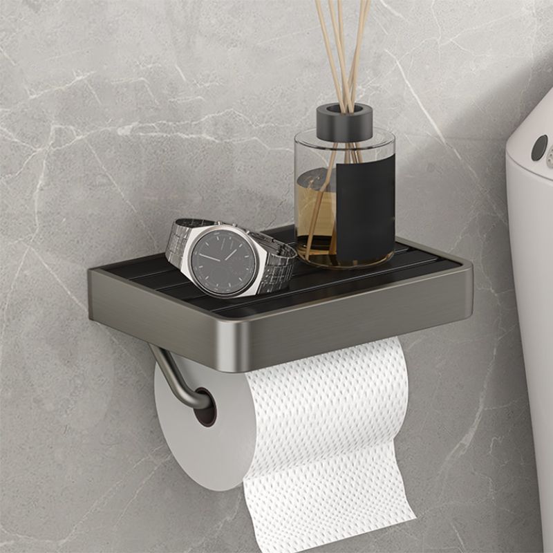 Modern Bath Hardware Set Paper Holder Towel Bar Bathroom Accessory Kit