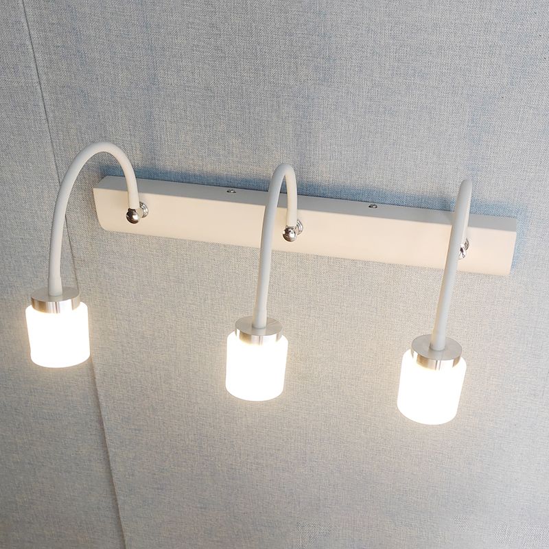 Modern Simple Mirror Lamp Fixture Flexibele make -up spiegellamp voor badkamer wasruimte