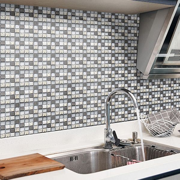 Mosaic Tile Peel and Stick Tile Kitchen Backsplash Peel and Stick Wall Tile