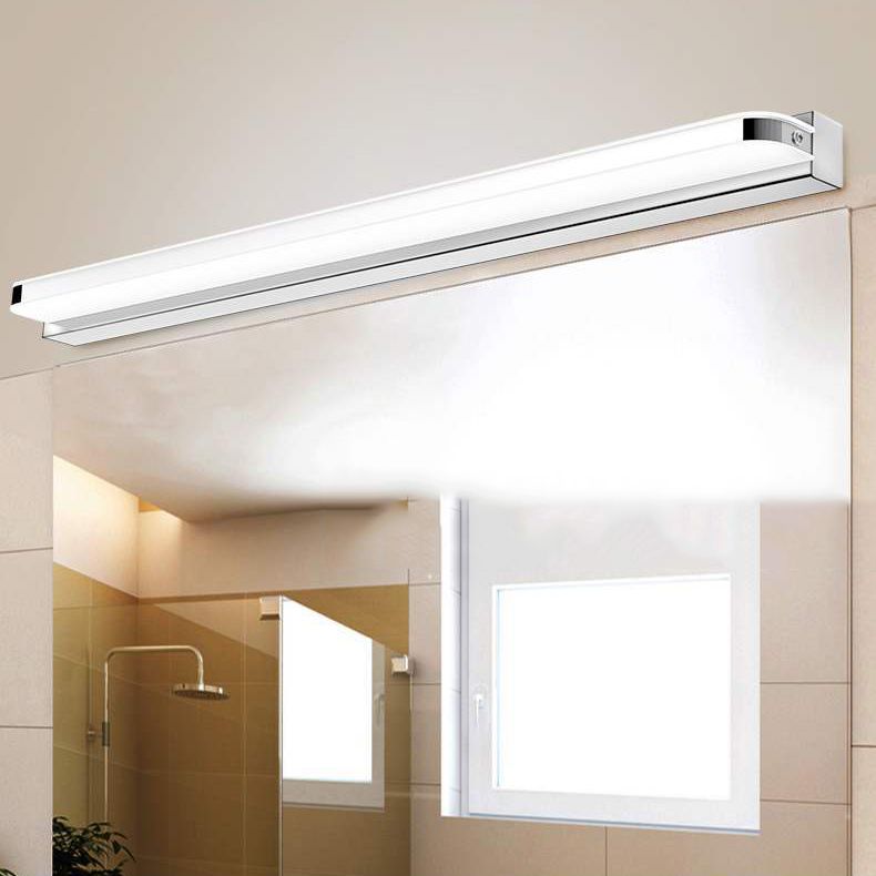 White Vanity Wall Lamp Simple Modern LED Wall Lamp for Bathroom