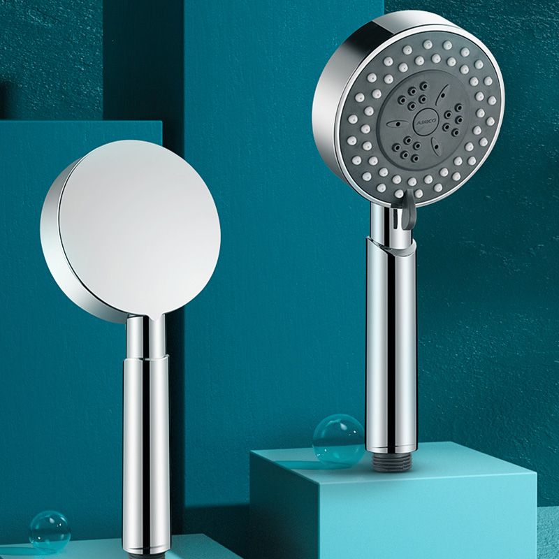 Contemporary Shower Head Combo Metal Round Handheld Shower Head