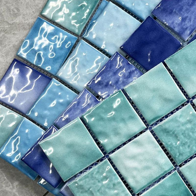 Square Ceramic Tile Brick Look Mosaic Tile for Pool and Bathroom Use