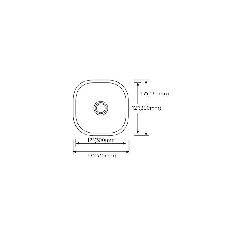 Modern Style Kitchen Sink Stainless Steel Kitchen Sink with Oval Shape