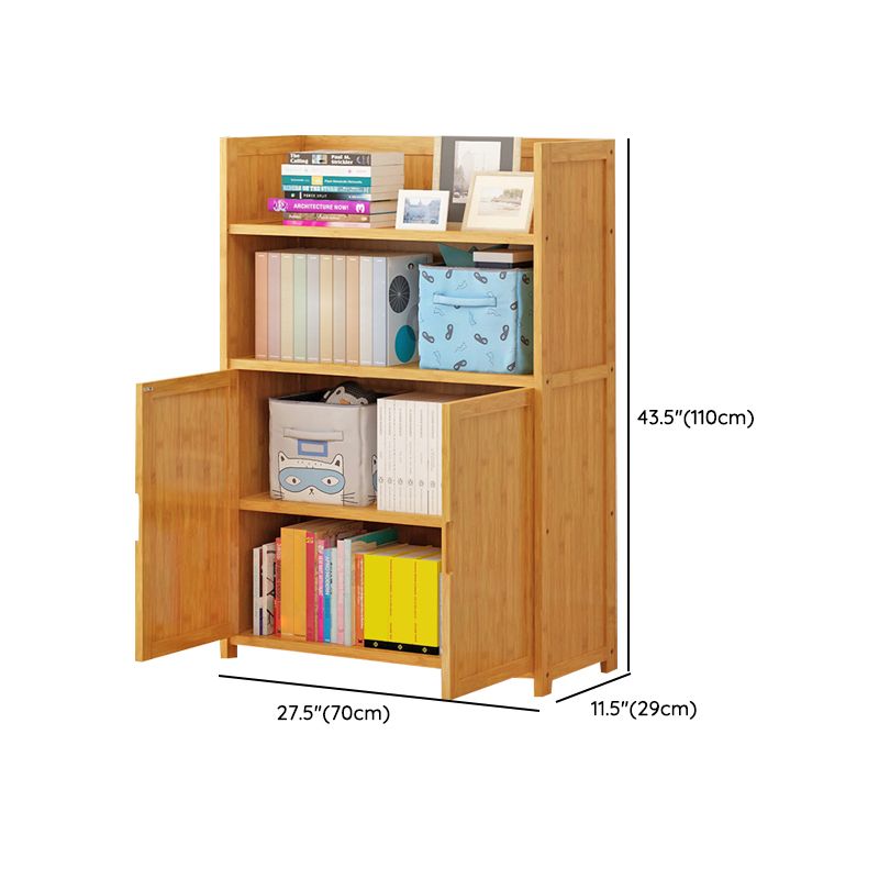 Scandinavian Wood Book Shelf Freestanding Standard Kids Bookshelf