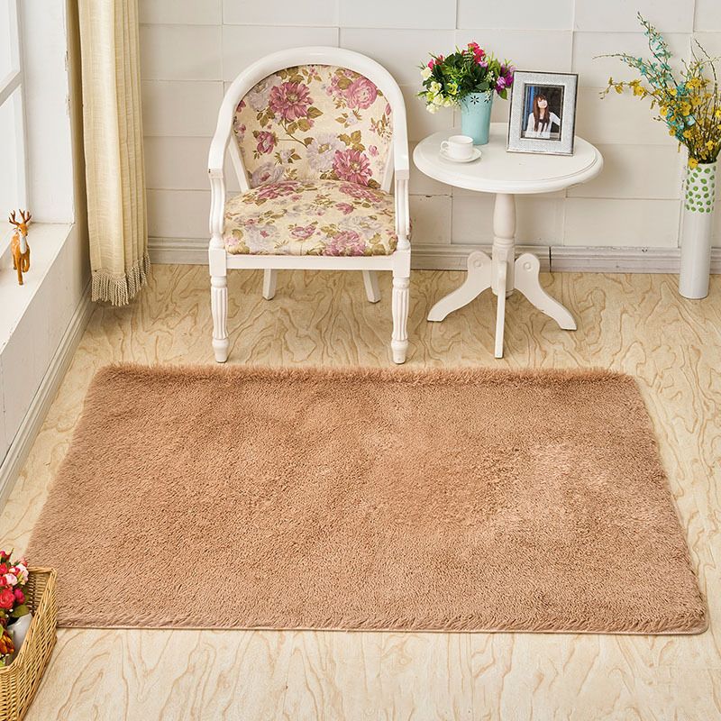 Lässige feste Farbe Teppich Multi-farbiger Polypropylenbereich Teppichtierfreundlichkeit Easy Care Indoor Teppich für Wohnzimmer