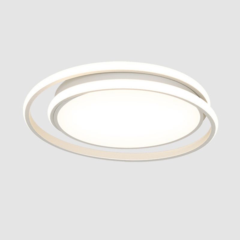 White LED Ceiling Light Modernism Flush Mount Lighting for Home