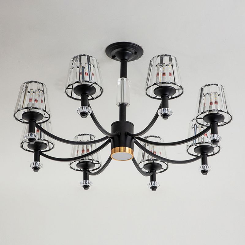 American Glass Chandelier Multi Light Chandelier Pendant for Dining Room