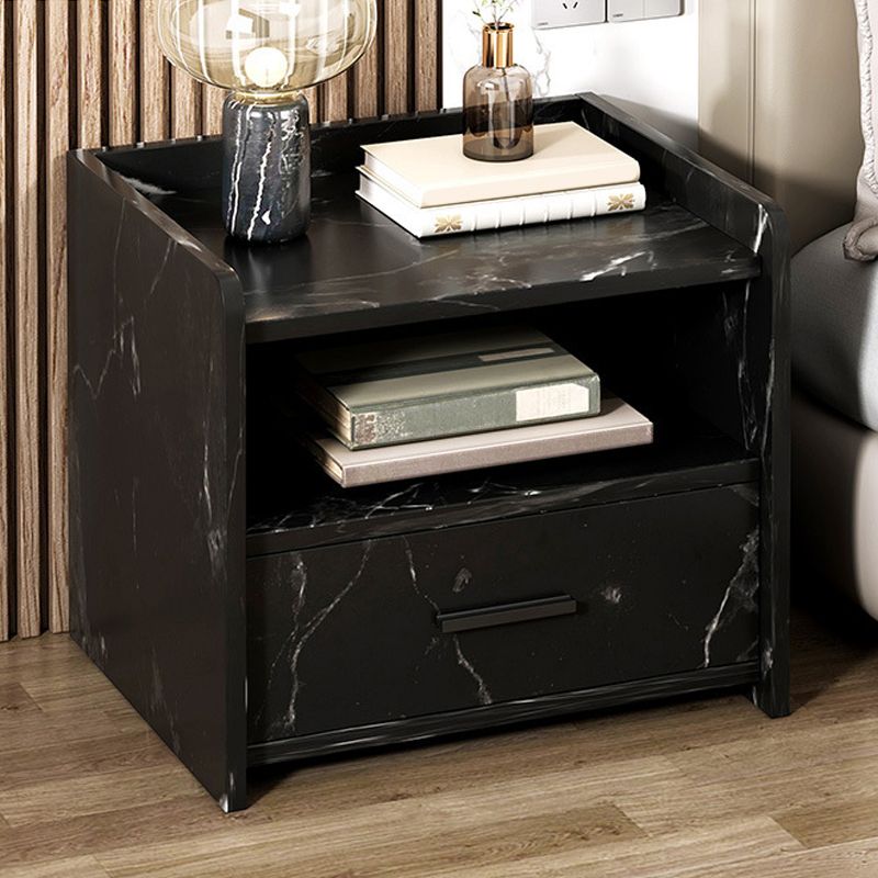 Modern Manufactured Wood Bedside Cabinet Drawers Included Night Table for Bedroom