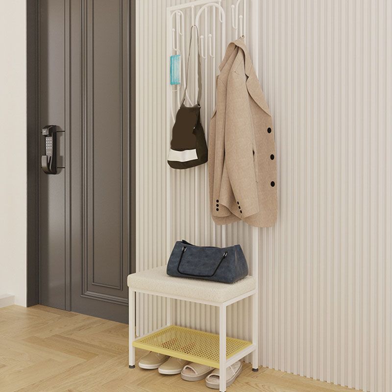 Luxurious Metallic Coat Hanger Free Standing Hooks Design Coat Rack for Living Room