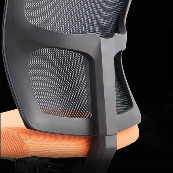 Contemporary Microfiber Chair Task Mid-Back Desk Chair for Office