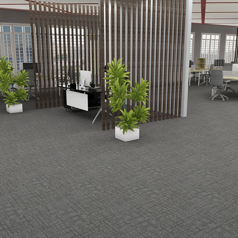 Simple Nylon Carpet Tile Office Meeting Room Stitching Carpet Floor Tile