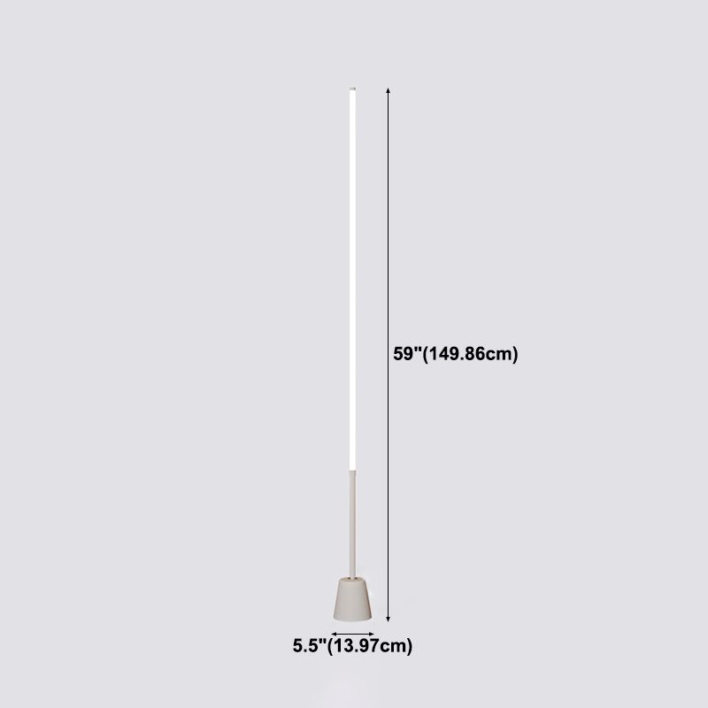 1-Light Floor Light Modern Style LED Floor Standing Light for Living Room