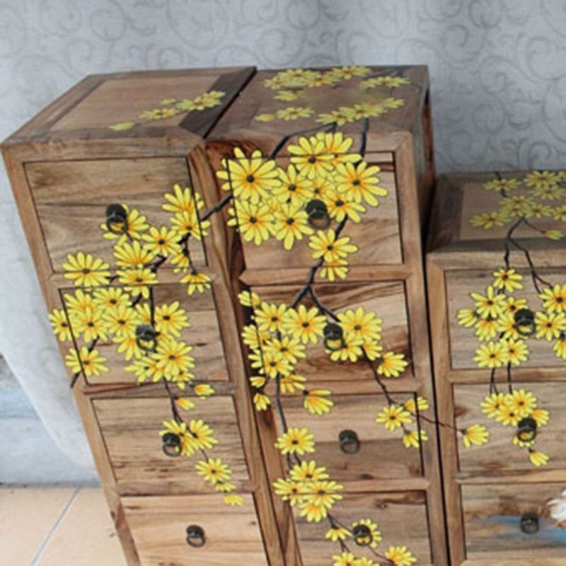 American Traditional Storage Chest Dresser Solid Wood Dresser