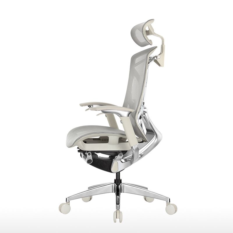 Arms Included Office Chair Modern Adjustable Seat Height Swivel Chair with Wheels