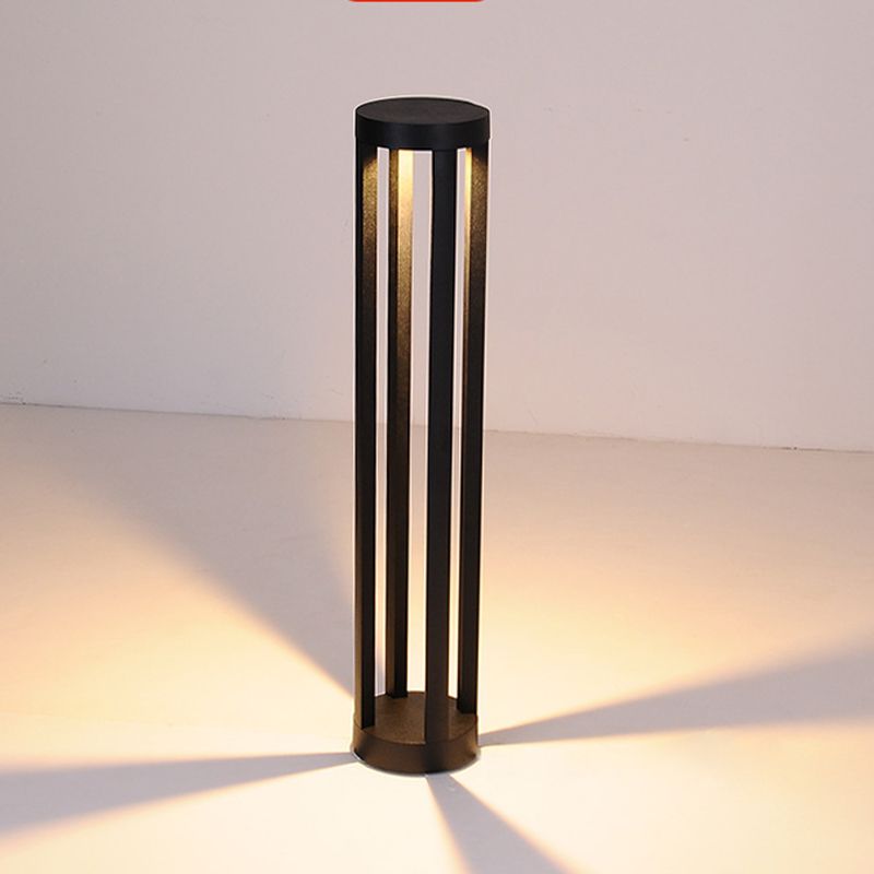 Nordic Style Aluminum Outdoor Lamp Cylinder Shape Outdoor Light for Courtyard