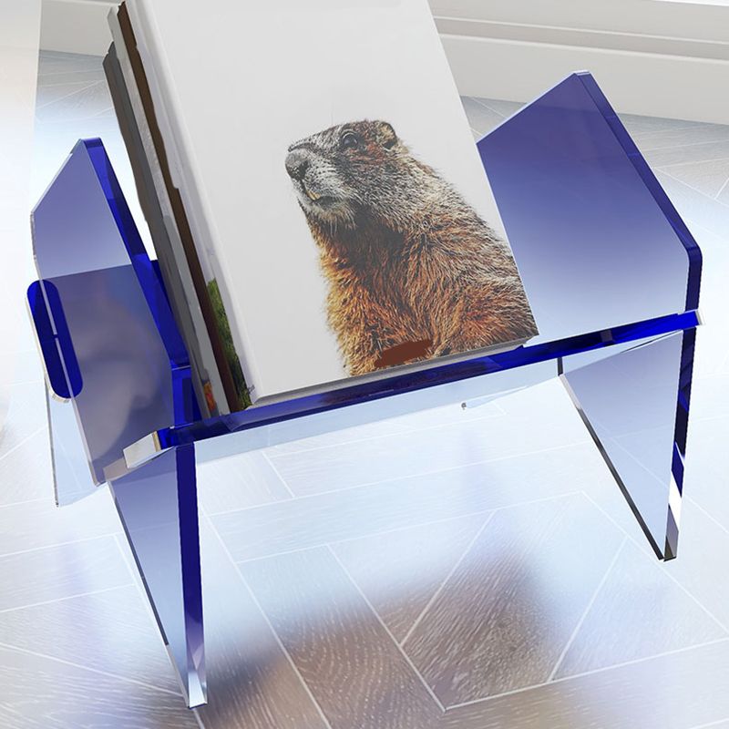 Acrylic Shelf Bookcase 11.6" H x 9.8" W Bookcase for Home Office