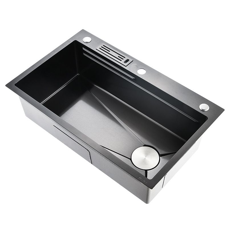 Contemporary Style Kitchen Sink Stainless Steel Kitchen Sink with Cutting Board