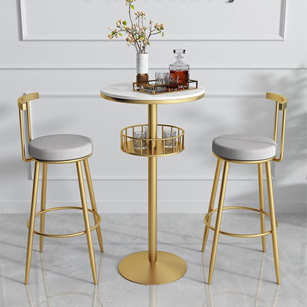 Nordic Artificial Marble Bar Table