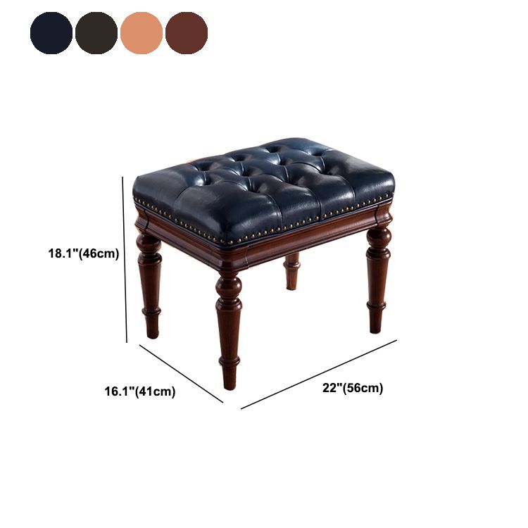 16.1" Wide Upholstered Seating Bench Traditional Entryway and Bedroom Bench with Cushioned