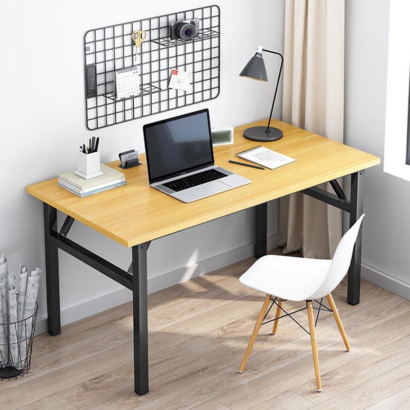 Modern Solid Wood Office Desk Rectangular Writing Desk for Office