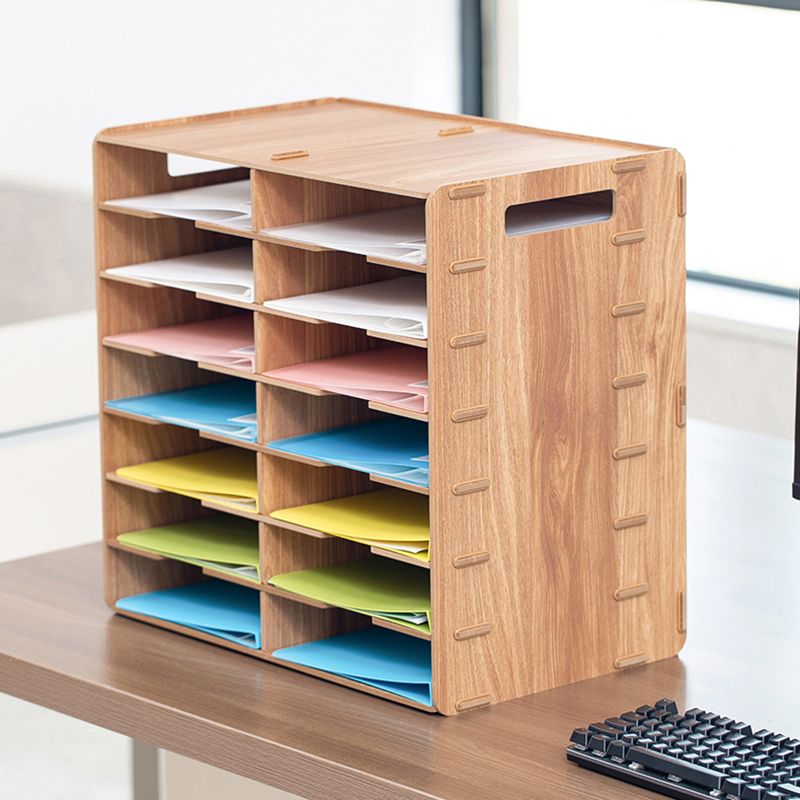 Modern Storage Filing Cabinet Wooden Frame File Cabinet for Office