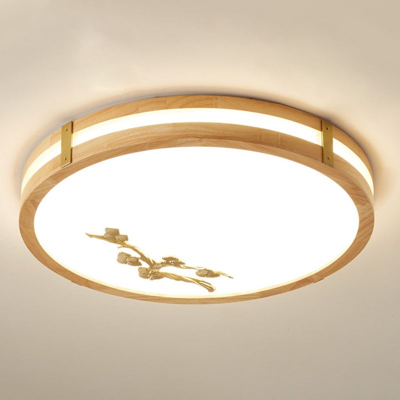 Simplicity Geometric Flush Mount Lighting 1 Light Flush Ceiling Lights