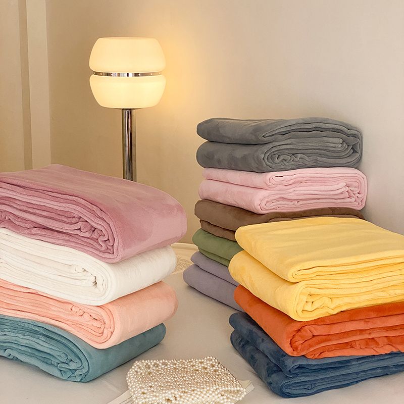 Solid Color Bed Sheet Breathable Skin-friendly Non-pilling Bed Sheet Set