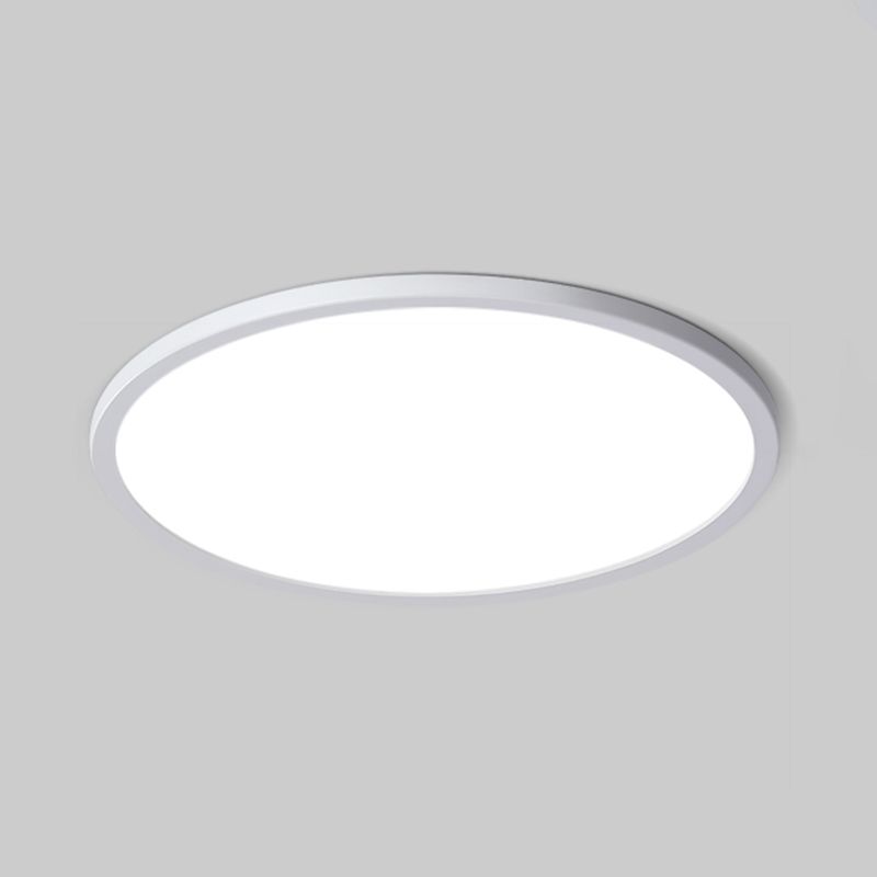 Round Flush Mount Light Modern Minimalist Flush Mount Ceiling Lamp for Living Room