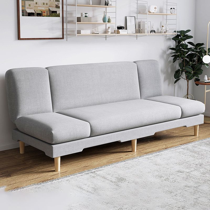 Canapé Slpeeper sans bras azure / jaune / gris-linge 31,5 "Sofa haut