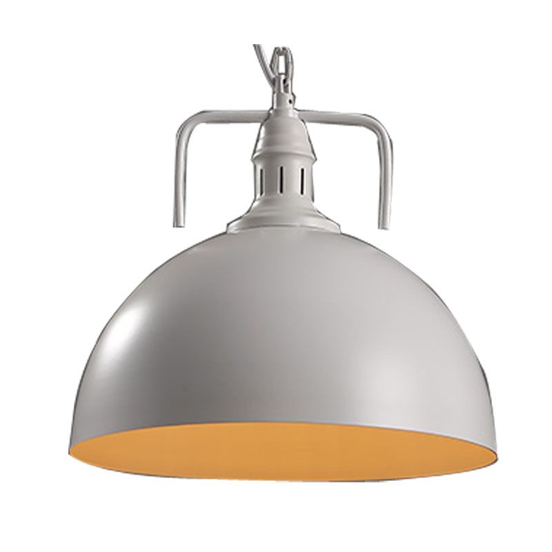 Ceiling Hanging Light Fixture with Metal Shade for Dining Room Living Room