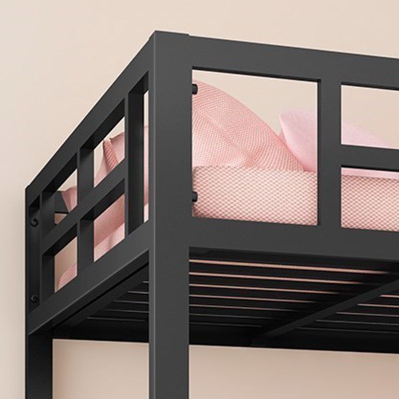 Contemporary No Theme Bunk Bed/Loft Bed in Iron with Guardrails