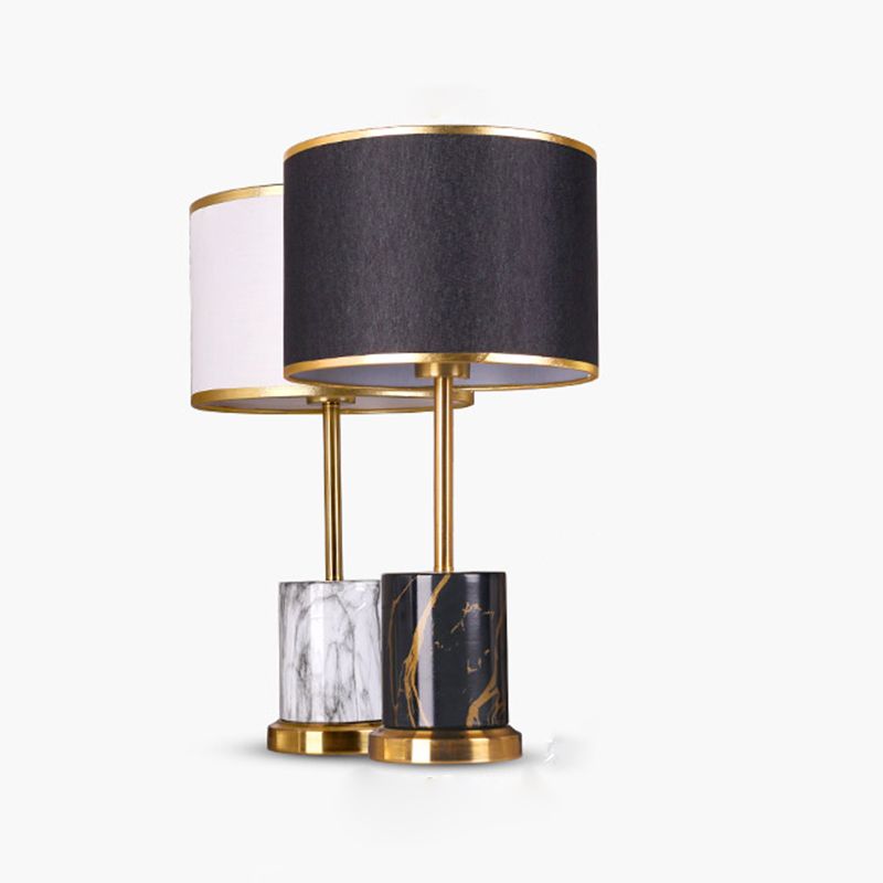 Postmodern 1-Light Metal Table Lamp with Touch-Sensor Control Table Light