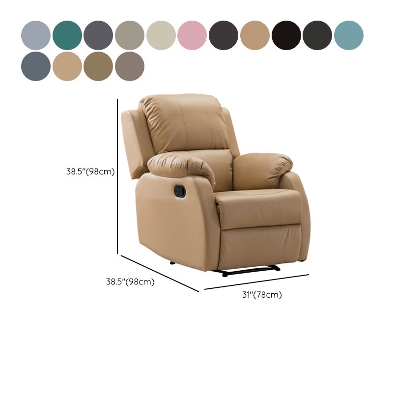 Contemporary 30.7" Wide Recliner Manual Swiveling Recliner Chair