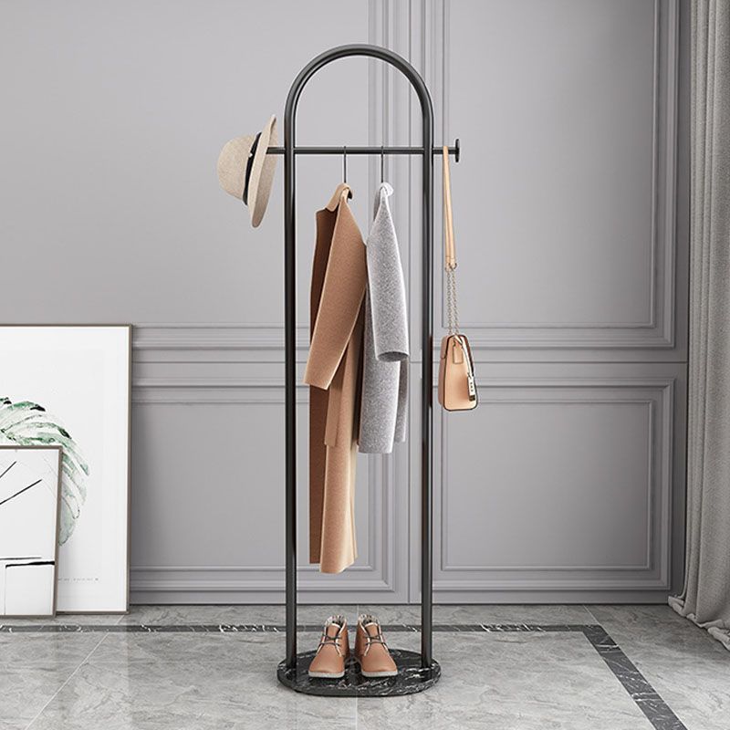 Gorgeous Clothes Hanger Double Coat Hook Bedroom Metal Coat Rack