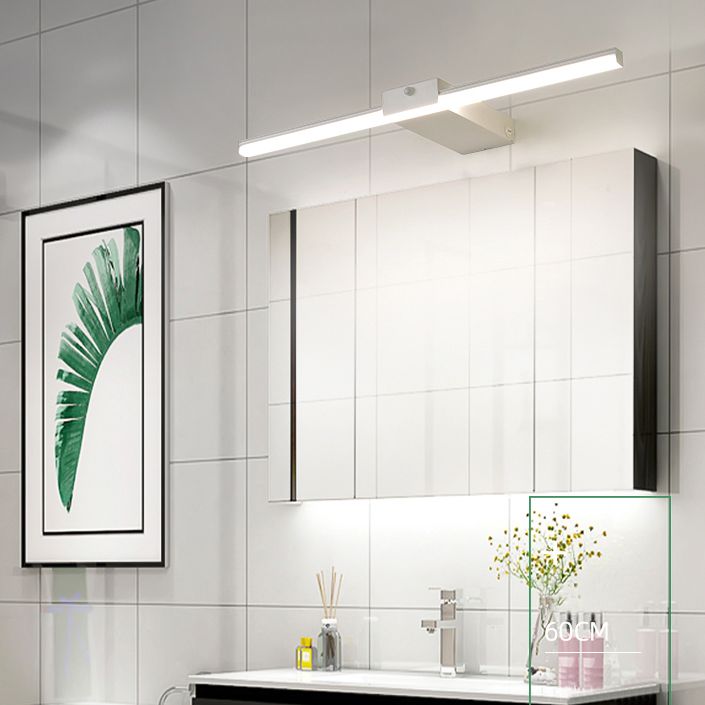 Luci da parete rettangolare vanity Wall Frepurs Modern Minimalist Style Acrilic Single Vanity Light