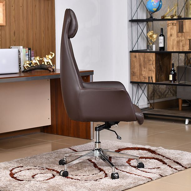 Modern Leather Executive Chair Ergonomic High Back Office Chair