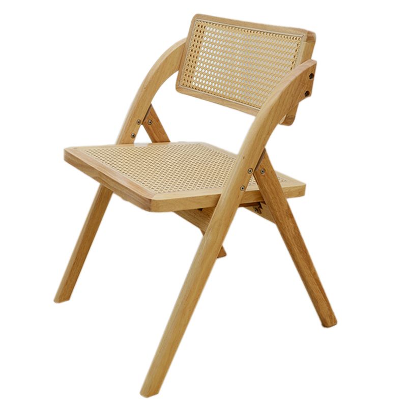 Folding Outdoors Modern Rattan Dining Chairs Patio Dining Chair