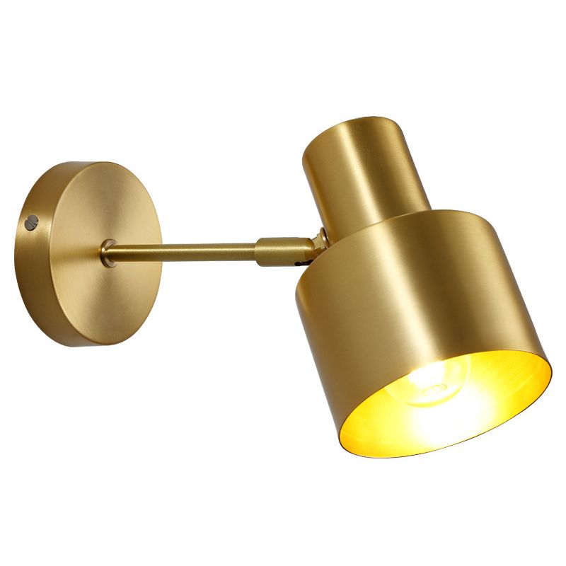 Industrial Metal Vanity Light Minimalist Wall Light Sconce for Washroom