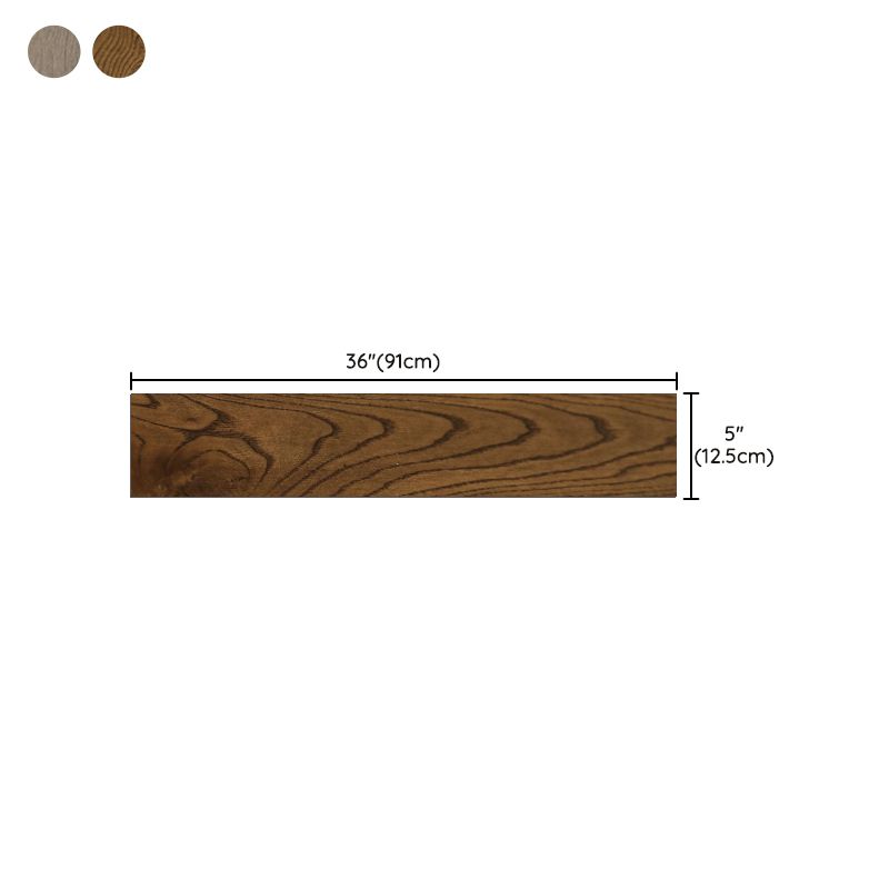 Tradition Wood Tile Wire Brushed Rectangle Oak Wood for Living Room